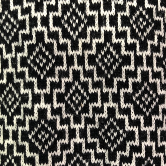 Artesania Women’s Alpaca/Wool Soft Sweater Hoodie  Black/White Handmade Size S - Picture 7 of 14